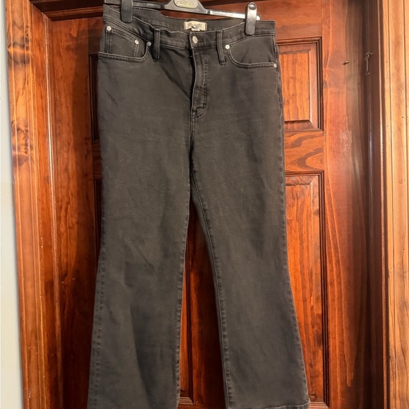 Madewell Denim - Madewell Charcoal Wide Leg Women's Jeans